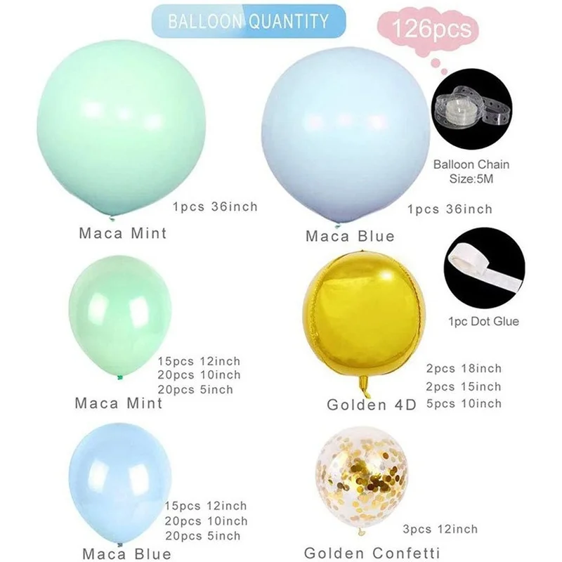 126Pcs 36 Inch Oversized Macarons Balloon Set Wedding Birthday Balloon Set Holiday Party Decoration
126Pcs 36 Inch Oversized Macarons Balloon Set Wedding Birthday Balloon Set Holiday Party Decoration