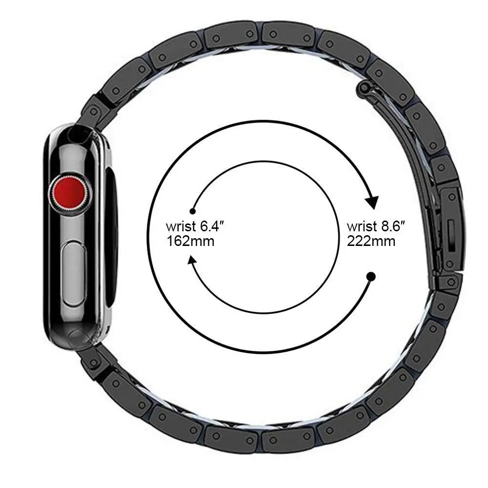 42mm 38mm Metal Stainless Steel Band For Apple Watch Band 40mm 44mm Bracelet Strap Watch Bands for iWatch Series SE 6 5 4 3 2 1
42mm 38mm Metal Stainless Steel Band For Apple Watch Band 40mm 44mm Bracelet Strap Watch Bands for iWatch Series SE 6 5 4 3 2 1