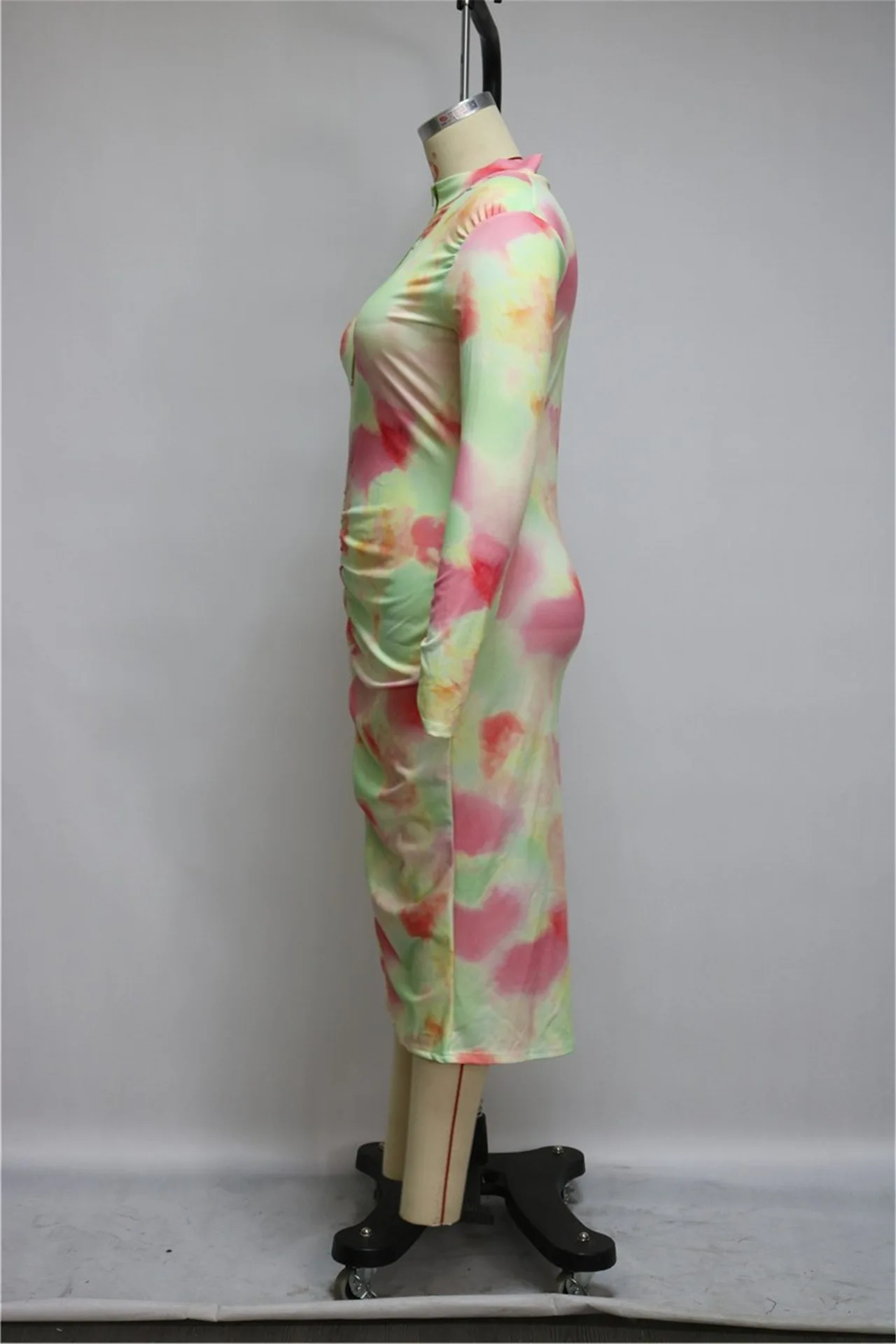 Women Tie Dye Dresses V-Neck Low Cut Elegant Zipper Long Sleeve Slim Long Sleeve Plus Size Pleated Dress Sexy Party Club Clothes
Women Tie Dye Dresses V-Neck Low Cut Elegant Zipper Long Sleeve Slim Long Sleeve Plus Size Pleated Dress Sexy Party Club Clothes