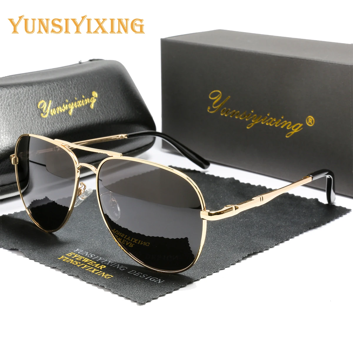 YUNSIYIXING Polarized Ladies Sunglasses Men Women Metal Frame Round Sun Glasses Square Luxury Brand Eyewear Uv400 High Quality
YUNSIYIXING Polarized Ladies Sunglasses Men Women Metal Frame Round Sun Glasses Square Luxury Brand Eyewear Uv400 High Quality
