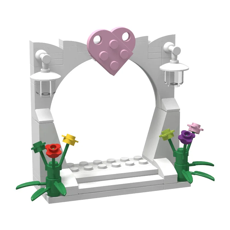 Girls Princess Castle Wedding door Building Blocks Figures Toy Compatible Brick Bricks Construction Building Toys For Children
Girls Princess Castle Wedding door Building Blocks Figures Toy Compatible Brick Bricks Construction Building Toys For Children