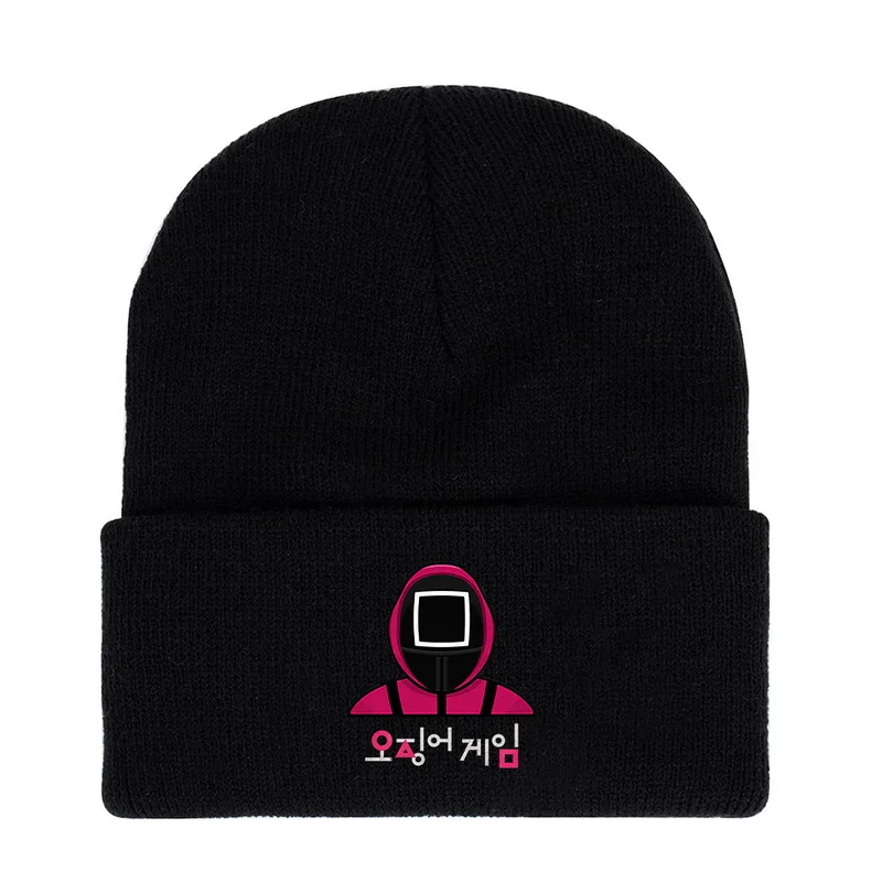 Korean Fashion Squid Game Knitted Hats Cap Soldier Spopular Triangle Series Creative Winter Warm Pullover Hip Hop Skuilles Hat
Korean Fashion Squid Game Knitted Hats Cap Soldier Spopular Triangle Series Creative Winter Warm Pullover Hip Hop Skuilles Hat