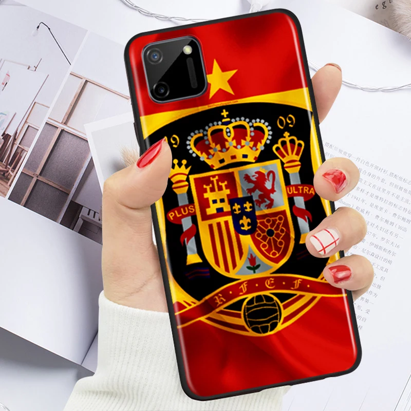 Spain Spanish flag for OPPO Realme V15 X5 X3 X50 X7 X2 C17 C11 C3 C2 7 7i 6 6S 6i 5 3 2 Pro Soft Black Phone Case
Spain Spanish flag for OPPO Realme V15 X5 X3 X50 X7 X2 C17 C11 C3 C2 7 7i 6 6S 6i 5 3 2 Pro Soft Black Phone Case