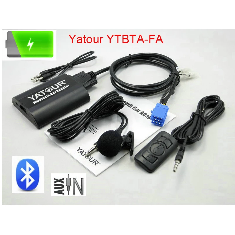 Автомобильный Bluetooth-адаптер Yatour BTA для Alfa Romeo Fiat Punto Lancia Blaupunk
Автомобильный Bluetooth-адаптер Yatour BTA для Alfa Romeo Fiat Punto Lancia Blaupunk
