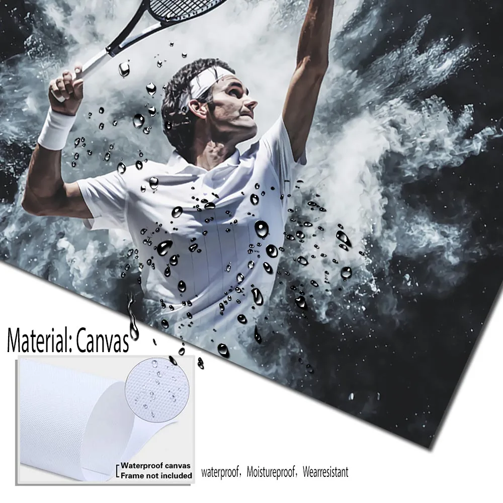 Canvas Painting Tennis's Strongest Player Posters and Prints Wall Art Picture for Living Room Decor No Frame
Canvas Painting Tennis's Strongest Player Posters and Prints Wall Art Picture for Living Room Decor No Frame