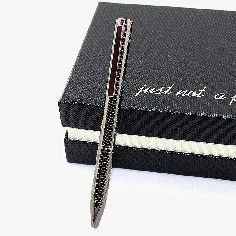 1 PC High Quality Full Metal Luxury Plating Ballpoint Pen Business Writing Signing Calligraphy Ball Pens Office Supplies 03733
1 PC High Quality Full Metal Luxury Plating Ballpoint Pen Business Writing Signing Calligraphy Ball Pens Office Supplies 03733