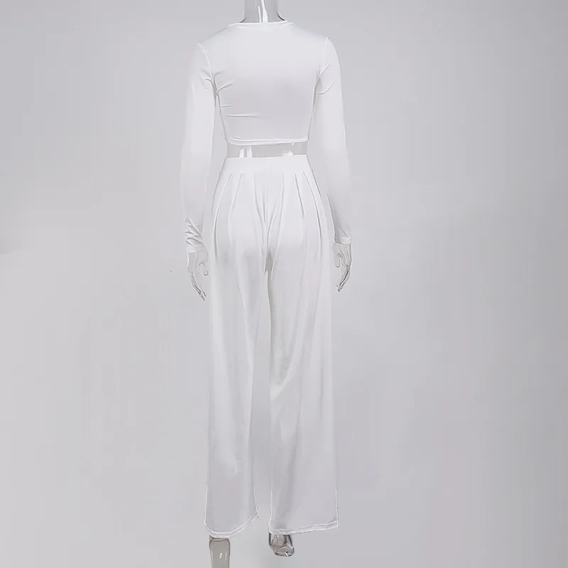 Tracksuit Women Sexy Crop Tops Leg Pant Suits Slim 2 piece sets womens outfits vetement femme 2021 Long Sleeve dresy damskie
Tracksuit Women Sexy Crop Tops Leg Pant Suits Slim 2 piece sets womens outfits vetement femme 2021 Long Sleeve dresy damskie