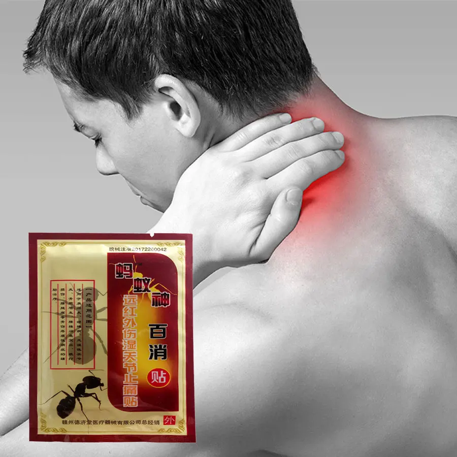 Black Ant Venom Rheumatoid Arthritis Pain Relief Patch Joint/Neck/Knee Pain Balm shoulder Analgesic Plaster Far infrared
Black Ant Venom Rheumatoid Arthritis Pain Relief Patch Joint/Neck/Knee Pain Balm shoulder Analgesic Plaster Far infrared