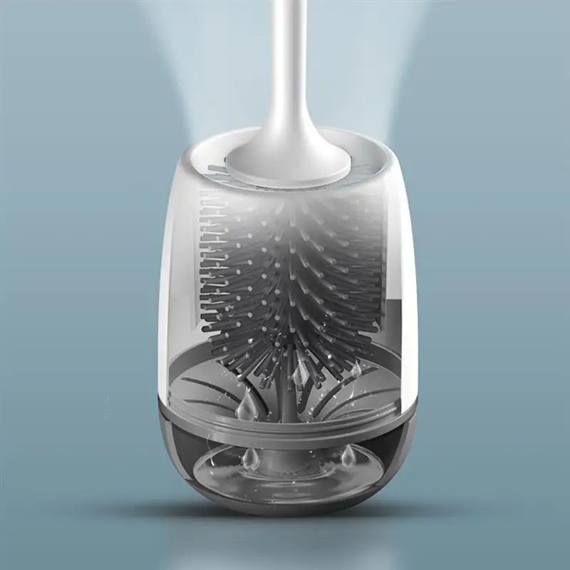 Silicone Toilet Brush Holder Sets Wc Wall Hanging Household Floor Standing Bathroom Cleaning Accessories Soft Bristles TPR Head
Silicone Toilet Brush Holder Sets Wc Wall Hanging Household Floor Standing Bathroom Cleaning Accessories Soft Bristles TPR Head