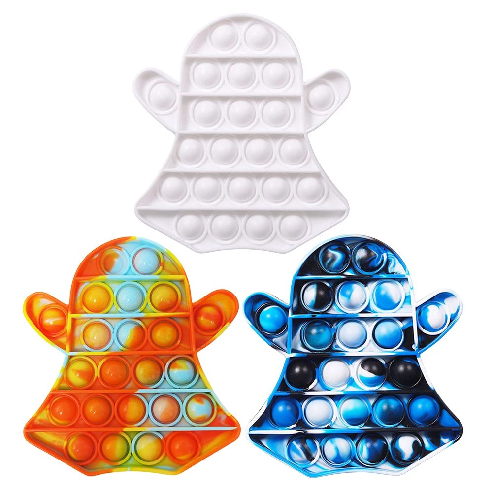 Halloween Ghost Silicone Push Bubble Fingertip Fidget Toys Stress Reliever Adults Kids Sensory Decompression Toys Halloween Gift
Halloween Ghost Silicone Push Bubble Fingertip Fidget Toys Stress Reliever Adults Kids Sensory Decompression Toys Halloween Gift