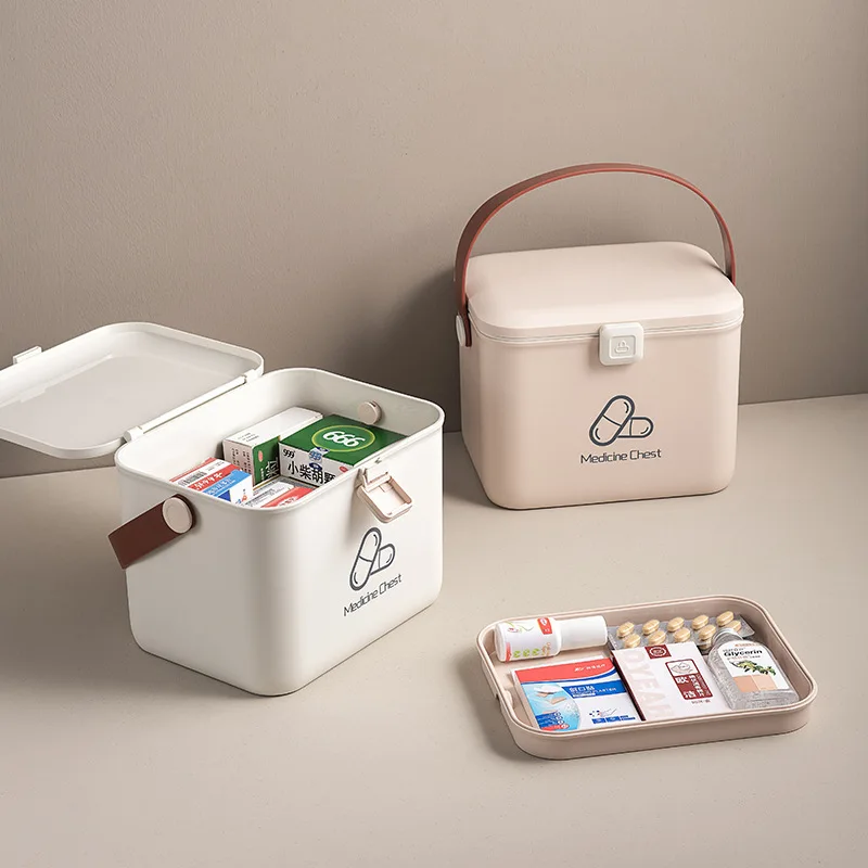 Portable First Aid Kit Plastic Drug Multi-Function Medicine Organizer Holder Large Small Safety Family Emergency Kit Box
Portable First Aid Kit Plastic Drug Multi-Function Medicine Organizer Holder Large Small Safety Family Emergency Kit Box
