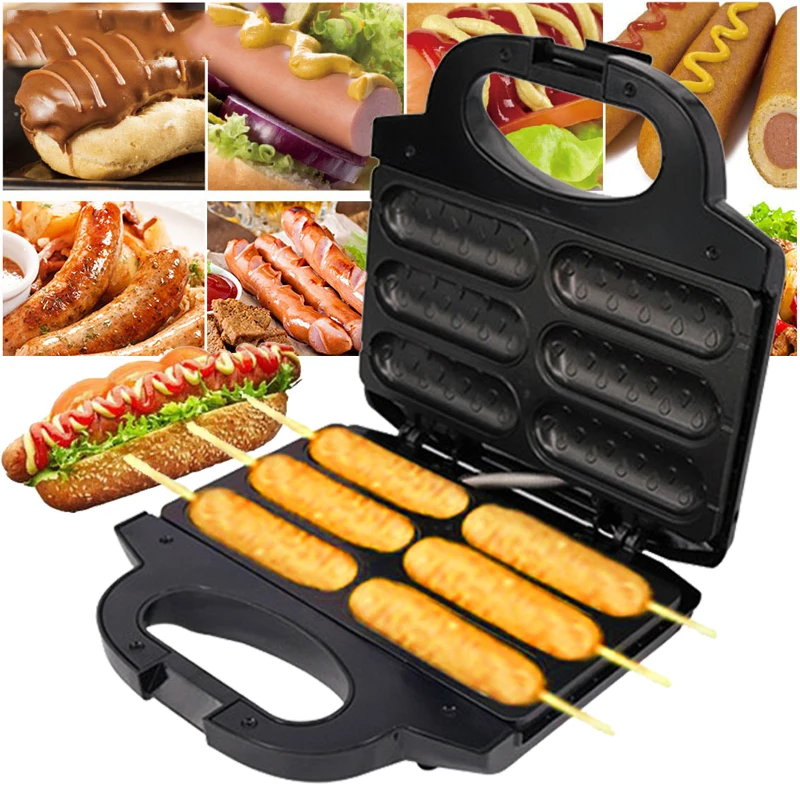 G30 Electric Hot Dog Waffles Maker Non-Stick Coating Crispy Corn French Muffin Sausage Baking Machine Home Breakfast Machine
G30 Electric Hot Dog Waffles Maker Non-Stick Coating Crispy Corn French Muffin Sausage Baking Machine Home Breakfast Machine