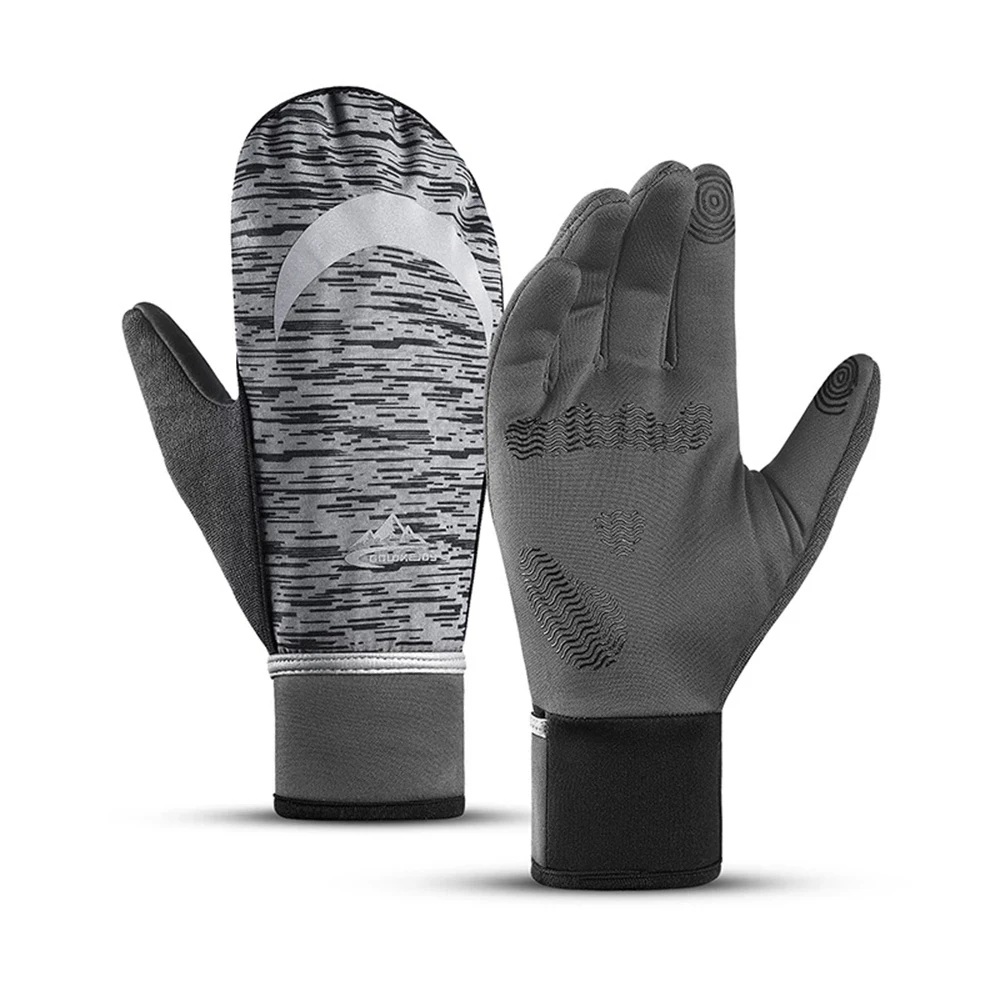 Winter Plus Velvet Thick Warm Gloves Waterproof Windproof Non-slip Wearable Black Gloves For Sport Cycling Running Motorcycle
Winter Plus Velvet Thick Warm Gloves Waterproof Windproof Non-slip Wearable Black Gloves For Sport Cycling Running Motorcycle