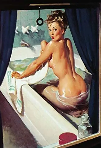 Забавный эротический жестяной знак в ванну с девушкой, 20 х30 см
Забавный эротический жестяной знак в ванну с девушкой, 20 х30 см