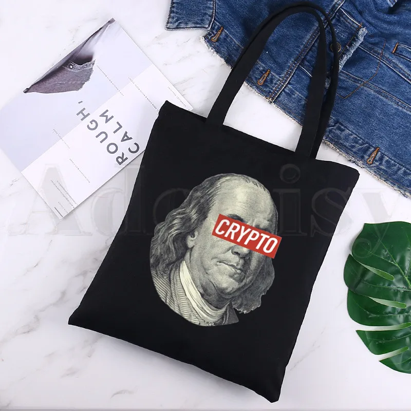 HODL Cryptocurrency Crypto Btc Blockchain Black Canvas Print Shopping Bags Girls Fashion Life Casual Pacakge Hand Bag
HODL Cryptocurrency Crypto Btc Blockchain Black Canvas Print Shopping Bags Girls Fashion Life Casual Pacakge Hand Bag