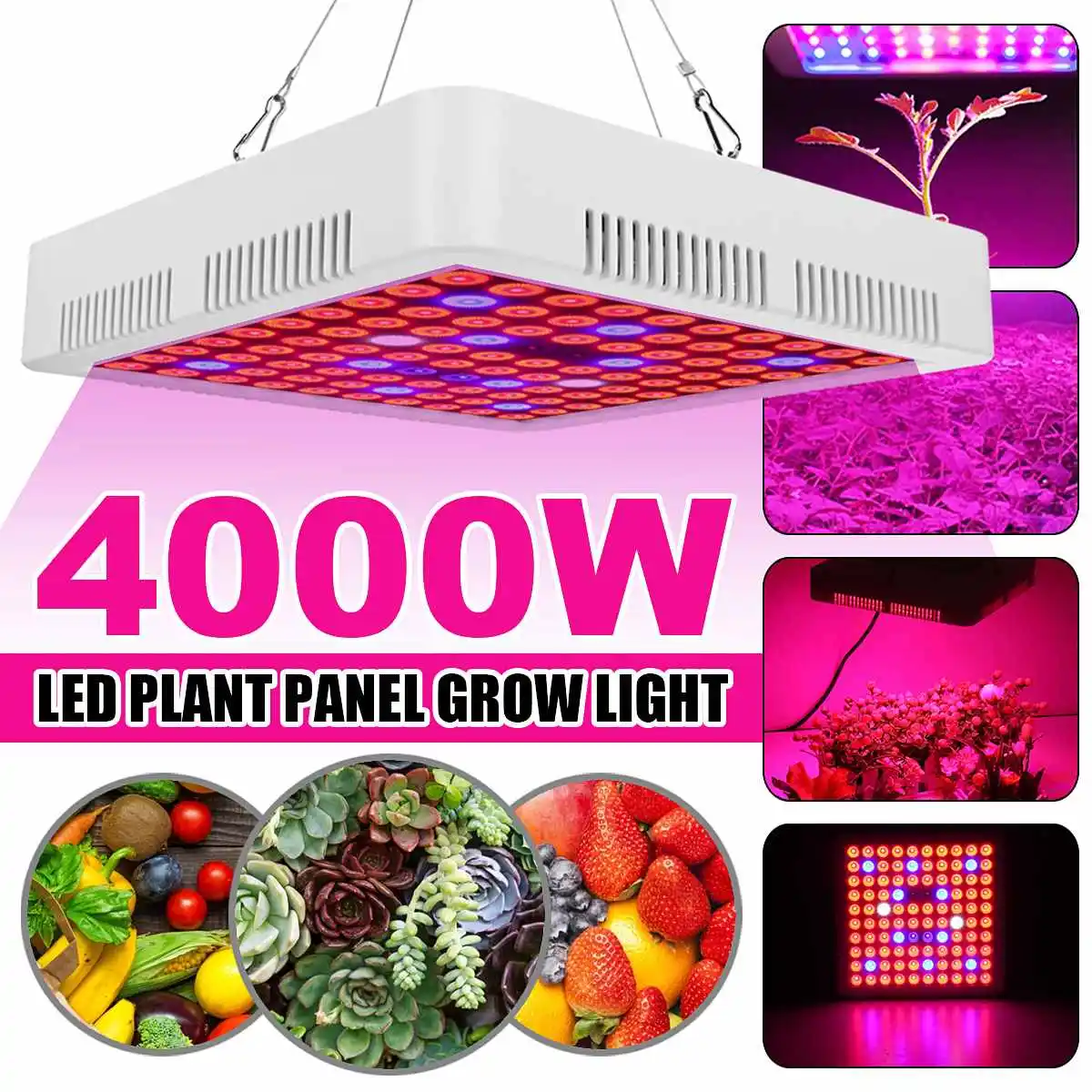 Full Spectrum 4000W COB LED 100SMD Grow Light phytolamp for plants Greenhouse Hydroponics Grow Lamp Indoor Plant Flower
Full Spectrum 4000W COB LED 100SMD Grow Light phytolamp for plants Greenhouse Hydroponics Grow Lamp Indoor Plant Flower