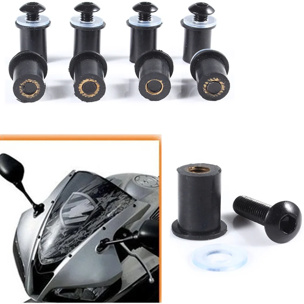 5mm Motorcycle Windshield Windscreen Bolt Screw Nut Fastener Kit Motorbike Automobiles Fairing Windshield Mounting Nuts
5mm Motorcycle Windshield Windscreen Bolt Screw Nut Fastener Kit Motorbike Automobiles Fairing Windshield Mounting Nuts