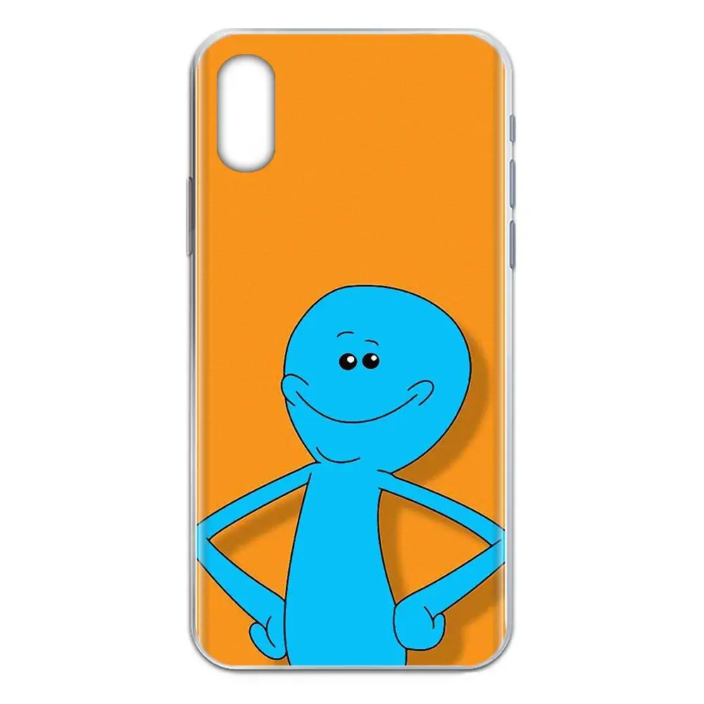 Мягкий чехол Mr Meeseeks Rick Ve Morty из ТПУ для Samsung Galaxy Note 5 8 9 S3 S4 S5 S6 S7 S8 S9 S10 5G mini Edge Plus Lite |