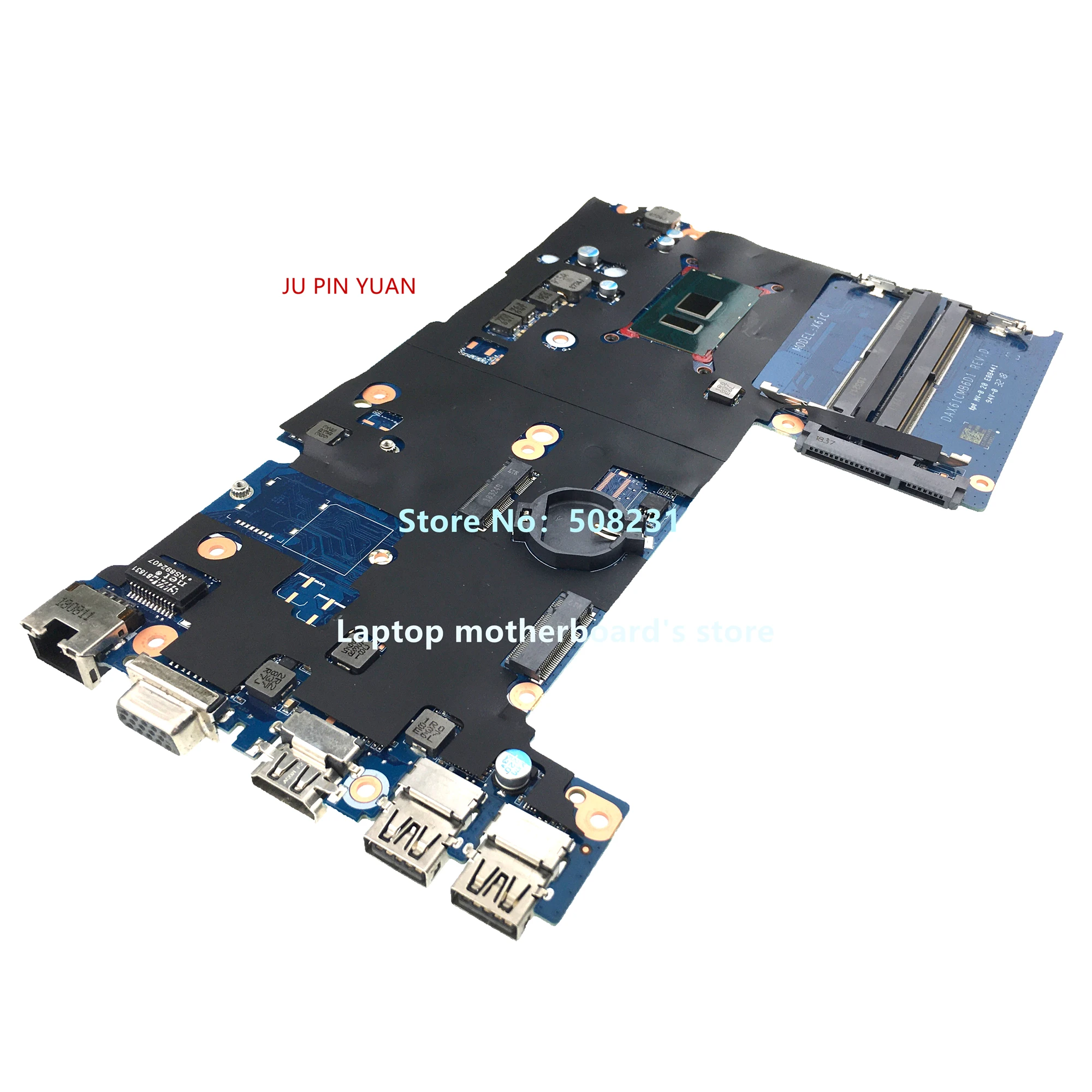 Материнская плата для ноутбука HP ProBook 430 440 G3 DAX61CMB6D1 X61C 855656-601 855656-001 с процессором
