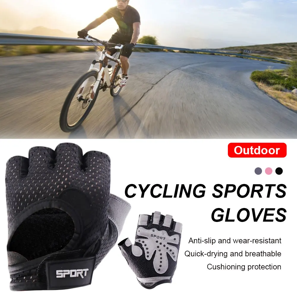 Half Finger Biking Glove Anti-Slip Gel Pad Cycling Gloves for Men and Women Bicycle Fitness Gym Exercise Sports Men Women
Half Finger Biking Glove Anti-Slip Gel Pad Cycling Gloves for Men and Women Bicycle Fitness Gym Exercise Sports Men Women