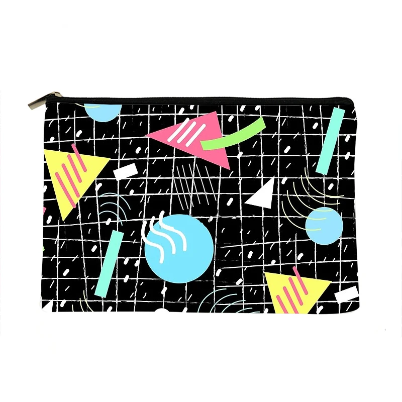 Women Memphis Style Printed Make up bag Fashion Women Cosmetics Organizer Bag for Travel Colorful Storage Bag for Lady Bag
Women Memphis Style Printed Make up bag Fashion Women Cosmetics Organizer Bag for Travel Colorful Storage Bag for Lady Bag