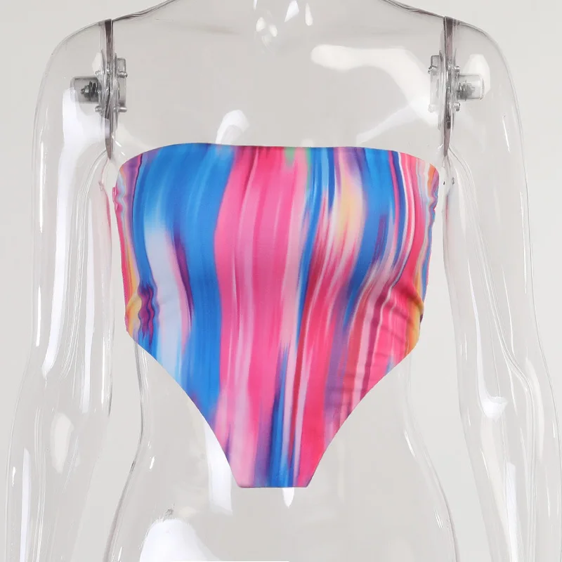 ALLNeon 90s Aesthetics Tie Dye Print Sleeveless Tube Top Y2K Fashion Backless Cute Tank Tops Strapless Summer Vintage Vests Slim
ALLNeon 90s Aesthetics Tie Dye Print Sleeveless Tube Top Y2K Fashion Backless Cute Tank Tops Strapless Summer Vintage Vests Slim