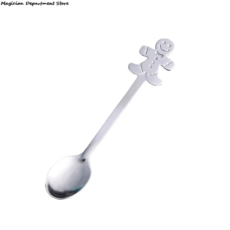 Mr. Gingerbread Stainless Steel Spoon Christmas Stocking Snowman Creative Kitchenware Spoon Tableware Dinner Party Soup Spoons
Mr. Gingerbread Stainless Steel Spoon Christmas Stocking Snowman Creative Kitchenware Spoon Tableware Dinner Party Soup Spoons