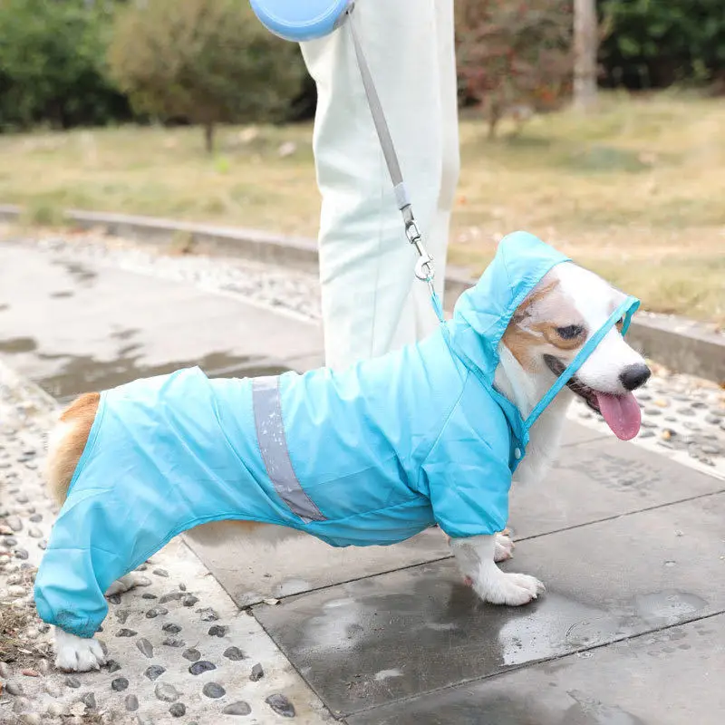 Dog Raincoat Hoodie Jumpsuit for Dogs Clothing Dog Raincoat Waterproof Dogs Reflective Raining Coat Pets Clothes Pets Rain Coat
Dog Raincoat Hoodie Jumpsuit for Dogs Clothing Dog Raincoat Waterproof Dogs Reflective Raining Coat Pets Clothes Pets Rain Coat