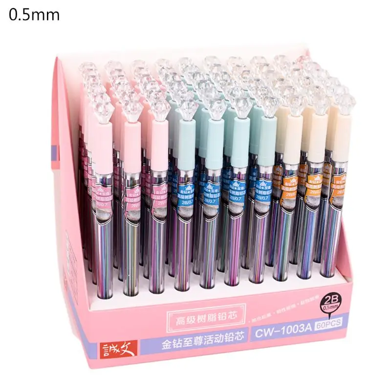 0.5mm/0.7mm Colorful Mechanical Pencil Lead Art Sketch Drawing Color Automatic Pencil Lead Refills 2B
0.5mm/0.7mm Colorful Mechanical Pencil Lead Art Sketch Drawing Color Automatic Pencil Lead Refills 2B
