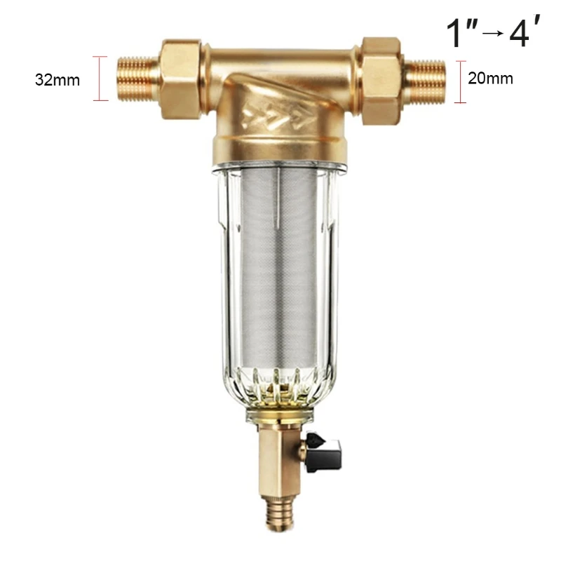 CPDD Water Filter Front Purifier Tap Water Pipeline Pre-Filter Remove Rust Contaminan
CPDD Water Filter Front Purifier Tap Water Pipeline Pre-Filter Remove Rust Contaminan