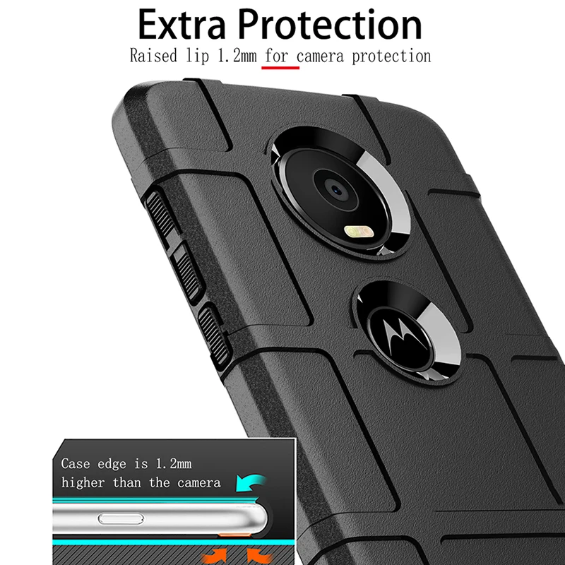 Противоударные чехлы для Motorola Moto G6 Plus G7 Play Power P40 P30 One Version Z3 Z4 противоударный