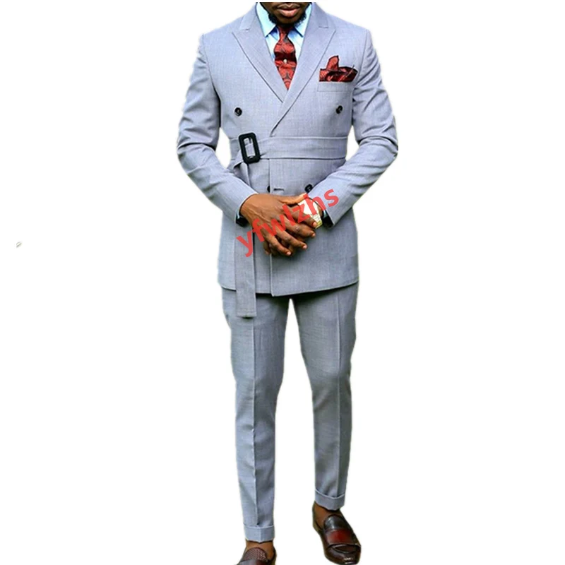 Handsome Double-Breasted Groomsmen Peak Lapel Groom Tuxedos Men Suits Wedding/Prom/Dinner Best Blazer(Jacket+Pants+Tie) 176
Handsome Double-Breasted Groomsmen Peak Lapel Groom Tuxedos Men Suits Wedding/Prom/Dinner Best Blazer(Jacket+Pants+Tie) 176