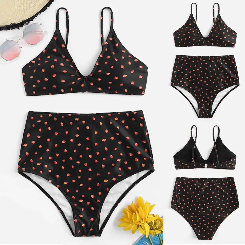 strawberry print bikini push up swimwear women 2020 bikini set high waist Women Bathing suit swimsuit girl bikini tanga sexy@
strawberry print bikini push up swimwear women 2020 bikini set high waist Women Bathing suit swimsuit girl bikini tanga sexy@