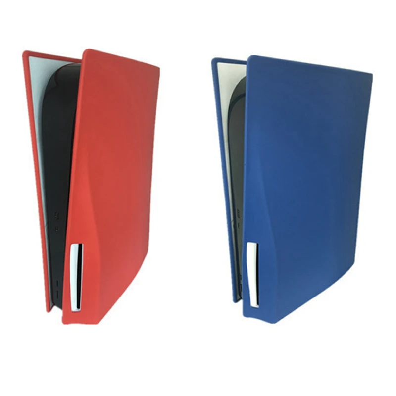 2X Used For PS5 Host Silicone Sleeve Shell Protective Cover Used For PS5 Game Shell Scratch-Resistant-Red & Blue
2X Used For PS5 Host Silicone Sleeve Shell Protective Cover Used For PS5 Game Shell Scratch-Resistant-Red & Blue