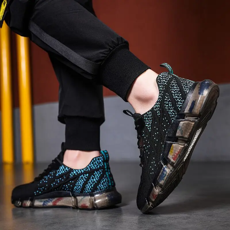 J36 high elastic popcorn real explosive woven shoes breathable sports shoes small white shoes men's shoes
J36 high elastic popcorn real explosive woven shoes breathable sports shoes small white shoes men's shoes