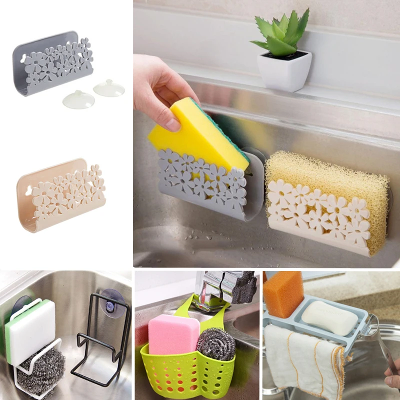 Kitchen Suction Cup Sink Drain Rack Sponge Storage Holder Kitchen Sink Soap Rack Drainer Shelf Bathroom Accessories Organizer
Kitchen Suction Cup Sink Drain Rack Sponge Storage Holder Kitchen Sink Soap Rack Drainer Shelf Bathroom Accessories Organizer