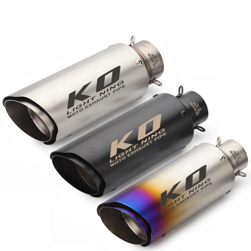 51/60mm Universal Motorcycle Exhaust Tail Pipe Without DB Killer 250mm Stainless Steel Modified For ATV Street Bike 
51/60mm Universal Motorcycle Exhaust Tail Pipe Without DB Killer 250mm Stainless Steel Modified For ATV Street Bike