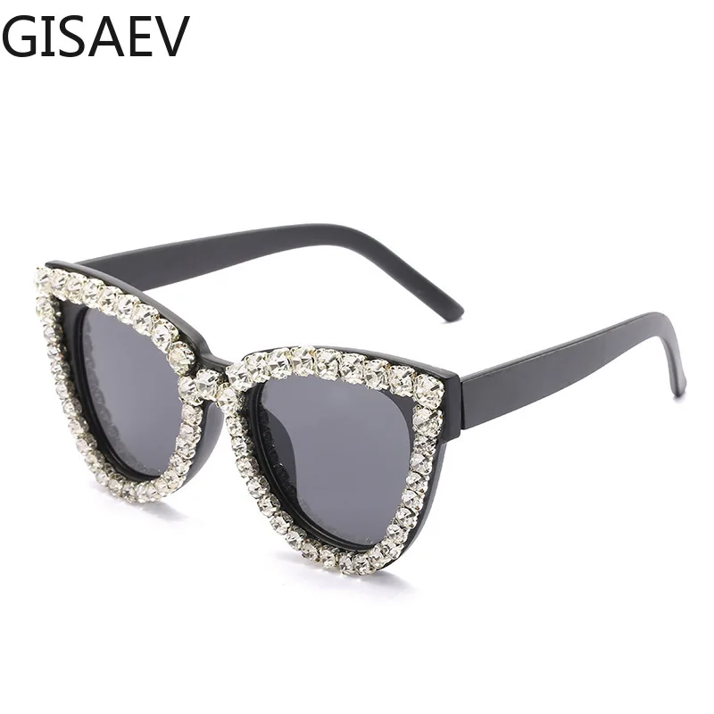 GISAEV Driving Glasses Woman Male Luxury Diamond Rhinestones Cateye Sunglasses Crystal Small Frame Vintage Fashion Cat Glasses
GISAEV Driving Glasses Woman Male Luxury Diamond Rhinestones Cateye Sunglasses Crystal Small Frame Vintage Fashion Cat Glasses