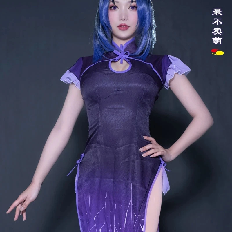 Аниме рассекающий демонов Косплей киметасу no Yaiba Kochou Shinobu костюмы Хэллоуин девушка Чонсам Лолита Ципао платье стреймер для взрослых
Аниме рассекающий демонов Косплей киметасу no Yaiba Kochou Shinobu костюмы Хэллоуин девушка Чонсам Лолита Ципао платье стреймер для взрослых