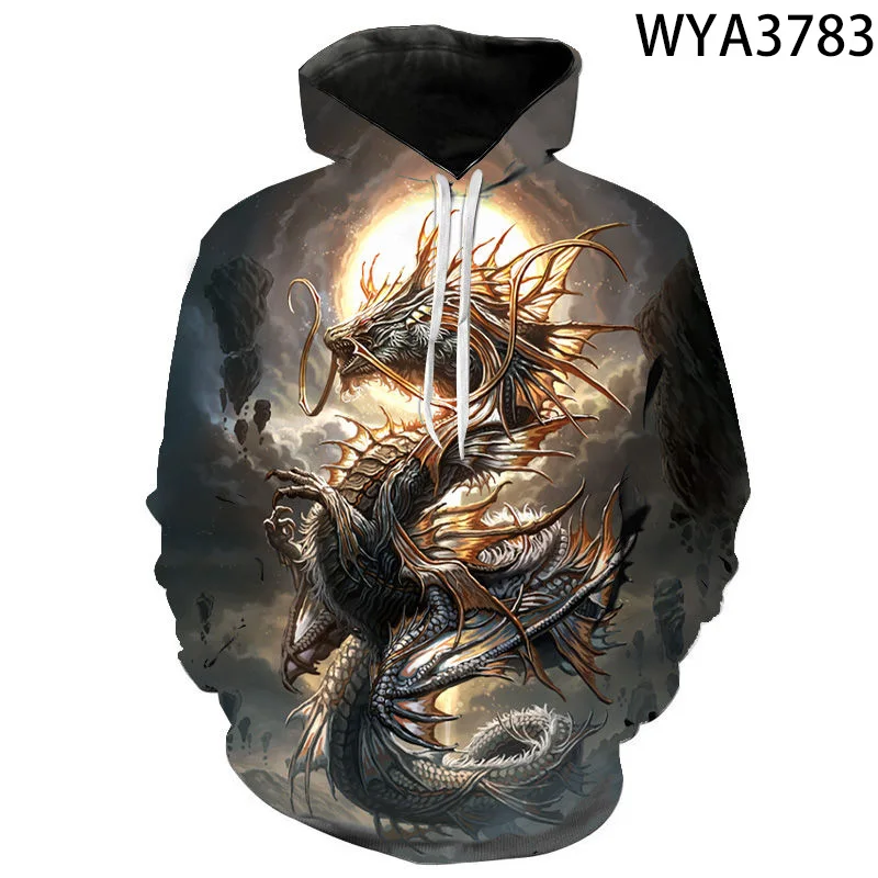 New Spring And Fall Hoodies Cool Men Women Children Dragon Sweatshirts 3D Printed Pullover Streetwear Boy Girl Kids Hooded Coat
New Spring And Fall Hoodies Cool Men Women Children Dragon Sweatshirts 3D Printed Pullover Streetwear Boy Girl Kids Hooded Coat
