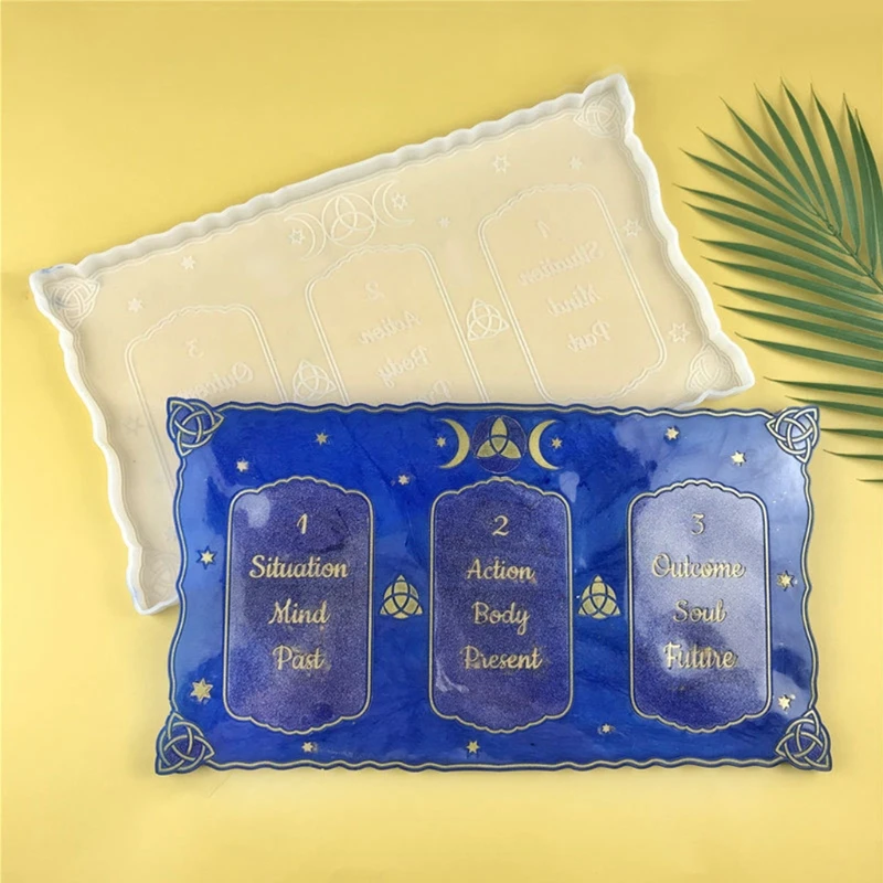 M2EA Taluo Set Silicone Mold for Casting Mysterious Cards Divination DIY Resin Molds for Psychologists Daily Family Use
M2EA Taluo Set Silicone Mold for Casting Mysterious Cards Divination DIY Resin Molds for Psychologists Daily Family Use
