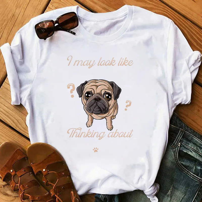Summer Women Oversize T-shirts Casual Tops Tee White New Short Sleeve T-shirt Woman Dogs Print Cute Harajuku Lady Tshirt Clothes
Summer Women Oversize T-shirts Casual Tops Tee White New Short Sleeve T-shirt Woman Dogs Print Cute Harajuku Lady Tshirt Clothes