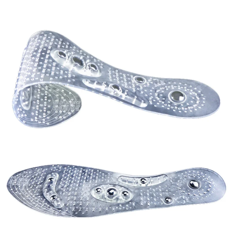 1 Pair Transparent Insoles Unisex Magnetic Massage Insole Comfort Pad Foot Care Foot Acupoint Acupressure Insole Therapy
1 Pair Transparent Insoles Unisex Magnetic Massage Insole Comfort Pad Foot Care Foot Acupoint Acupressure Insole Therapy