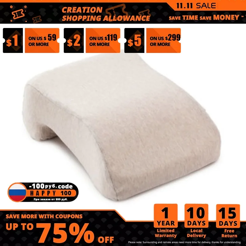 Xiaomi 8H Memory Foam Neck Protective Waist Travel Pillow Back Antibacterial Portable
Xiaomi 8H Memory Foam Neck Protective Waist Travel Pillow Back Antibacterial Portable