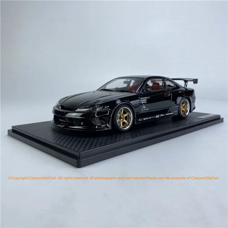 IG 1:18 VERTEX Nissan S15 Silvia Ограниченная серия, полимерная Металлическая Модель литья под давлением, гоночные статические игрушки
IG 1:18 VERTEX Nissan S15 Silvia Ограниченная серия, полимерная Металлическая Модель литья под давлением, гоночные статические игрушки