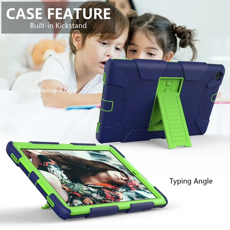 Kids Tablet Case for Samsung Galaxy Tab A 2019 SM-T510 SM-T515 T510 T515 10.1" 2019 Non-toxic Kids Safe Silicone Tablet Cover
Kids Tablet Case for Samsung Galaxy Tab A 2019 SM-T510 SM-T515 T510 T515 10.1" 2019 Non-toxic Kids Safe Silicone Tablet Cover