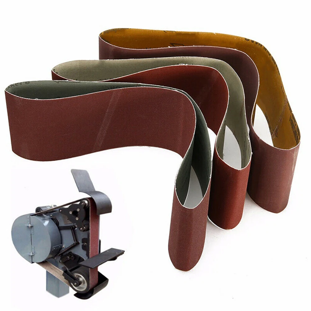 5Pcs 100x915mm Sanding Belt 80 120 240 600 1000 Mixed Grit For Wood Grinding Stainless Steel Non-ferrous Metal Plates
5Pcs 100x915mm Sanding Belt 80 120 240 600 1000 Mixed Grit For Wood Grinding Stainless Steel Non-ferrous Metal Plates