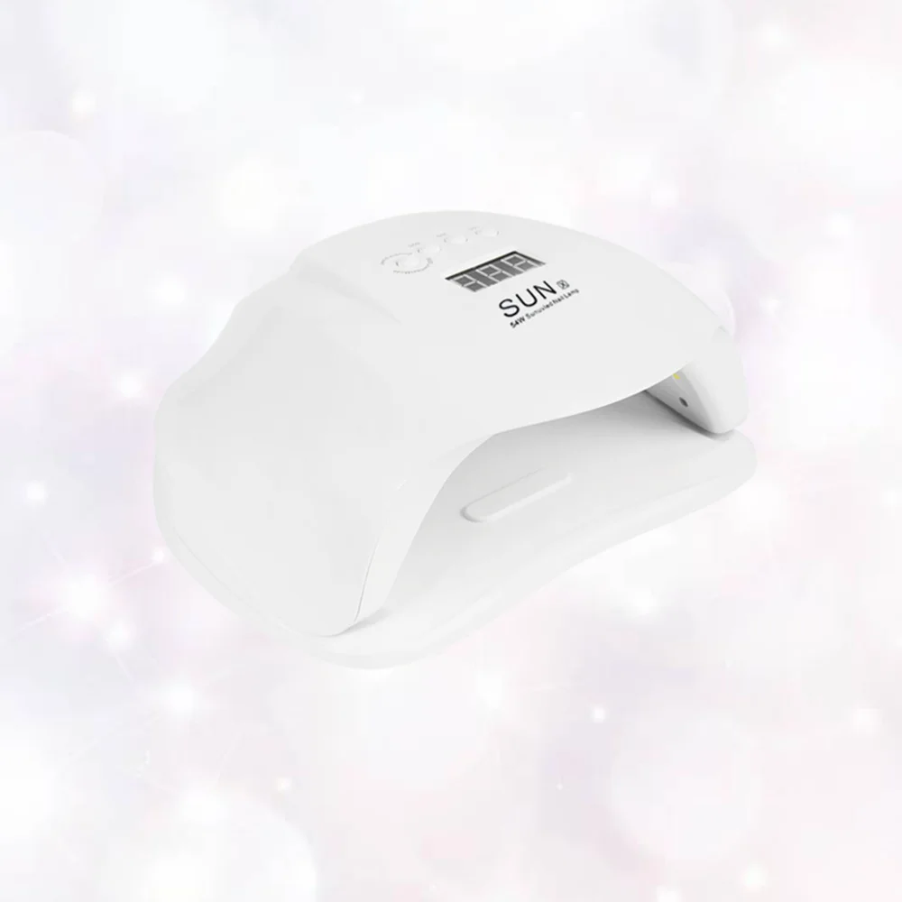 Intelligent Induction Nail Lamp 54W High Power Nail Dryer Light Lamp Professional Nail Polish Dryer for Salon or Nail Lovers
Intelligent Induction Nail Lamp 54W High Power Nail Dryer Light Lamp Professional Nail Polish Dryer for Salon or Nail Lovers