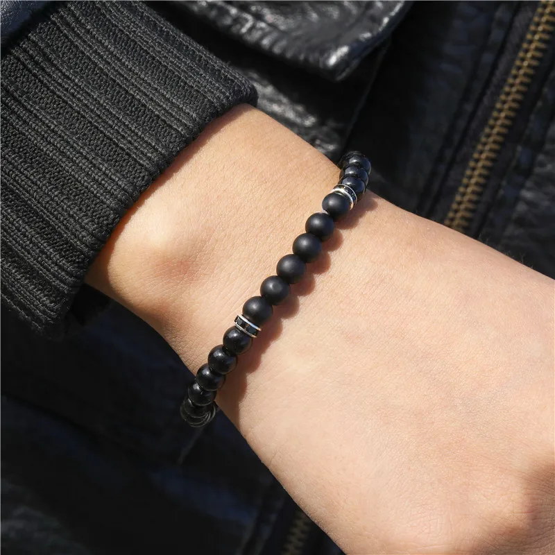 Fashion Men 6mm Bead Bracelets Classic Natural Matte Stone Beads Charm Handmade Bracelet & Bangles For Men Women Jewelry
Fashion Men 6mm Bead Bracelets Classic Natural Matte Stone Beads Charm Handmade Bracelet & Bangles For Men Women Jewelry