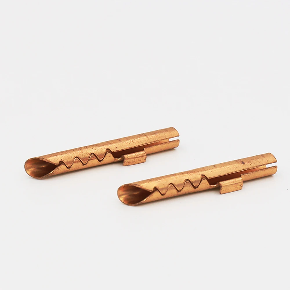 12pieces Hight Quality Bronze Copper Audio BFA Z-Type 4mm Banana Plug Speaker Cable Connector
12pieces Hight Quality Bronze Copper Audio BFA Z-Type 4mm Banana Plug Speaker Cable Connector
